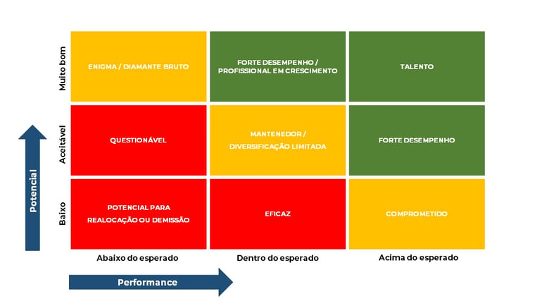 Matriz 9 Box Saiba Apresentar O Potencial Dos Profissionais